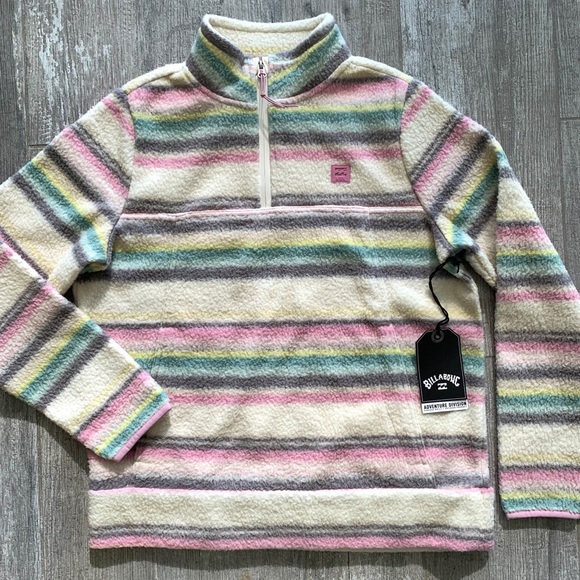 🔥🔥BILLABONG - BOUNDARY MOCK NECK FLEECE🔥🔥 - Picture 3 of 9